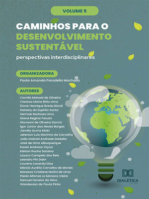 cover image of Caminhos para o Desenvolvimento Sustentável, Volume 5